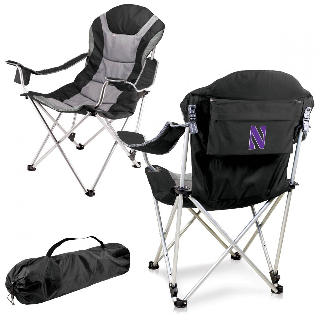 Northwestern Wildcats Reclining Camp Chair