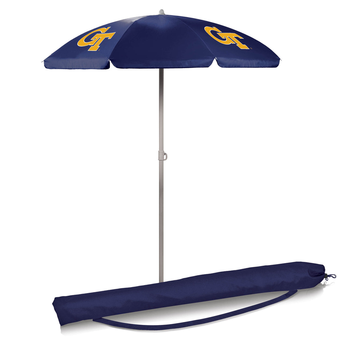 Georgia Tech Yellow Jackets Beach Umbrella