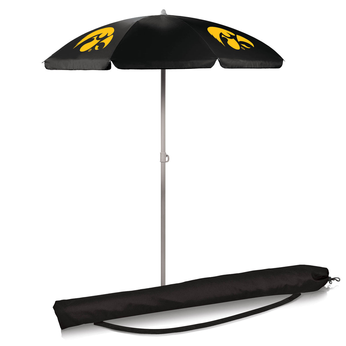 Iowa Hawkeyes Beach Umbrella