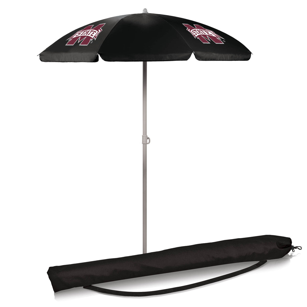 Mississippi St. Bulldogs Beach Umbrella