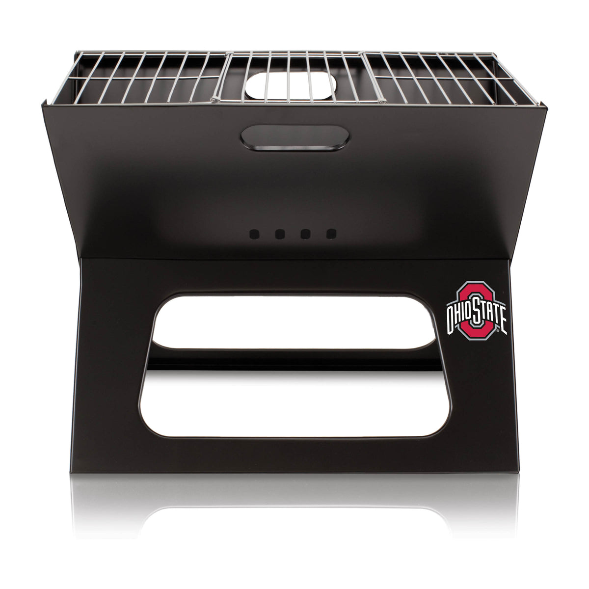 Ohio State Buckeyes Portable Charcoal BBQ Grill