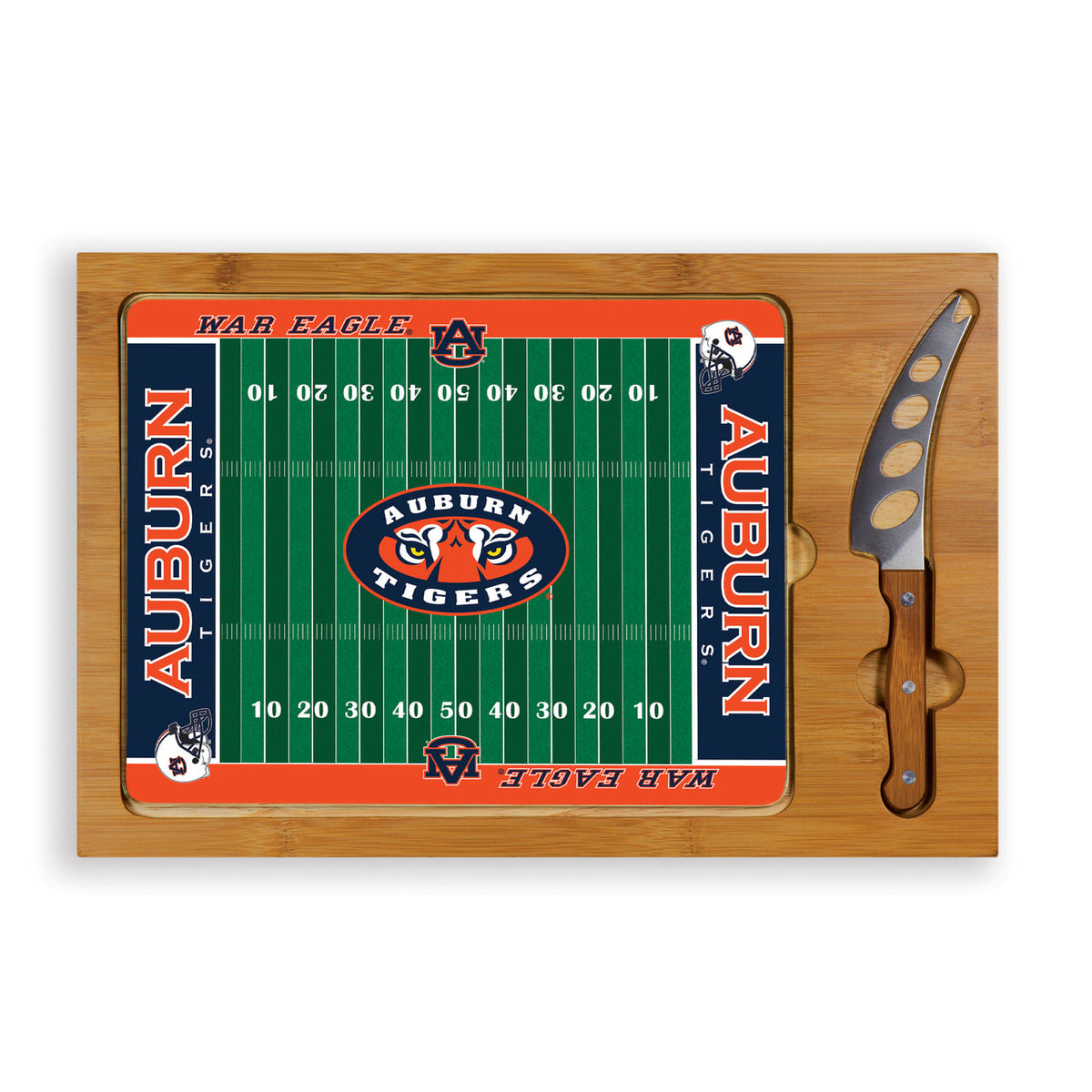 Auburn Tigers Icon Cheese Tray