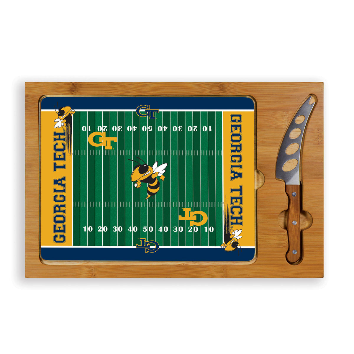 Georgia Tech Yellow Jackets Icon Cheese Tray