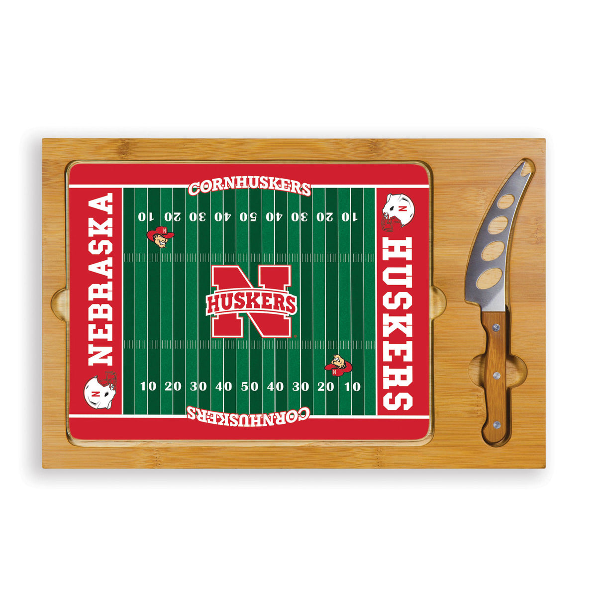 Nebraska Huskers Icon Cheese Tray