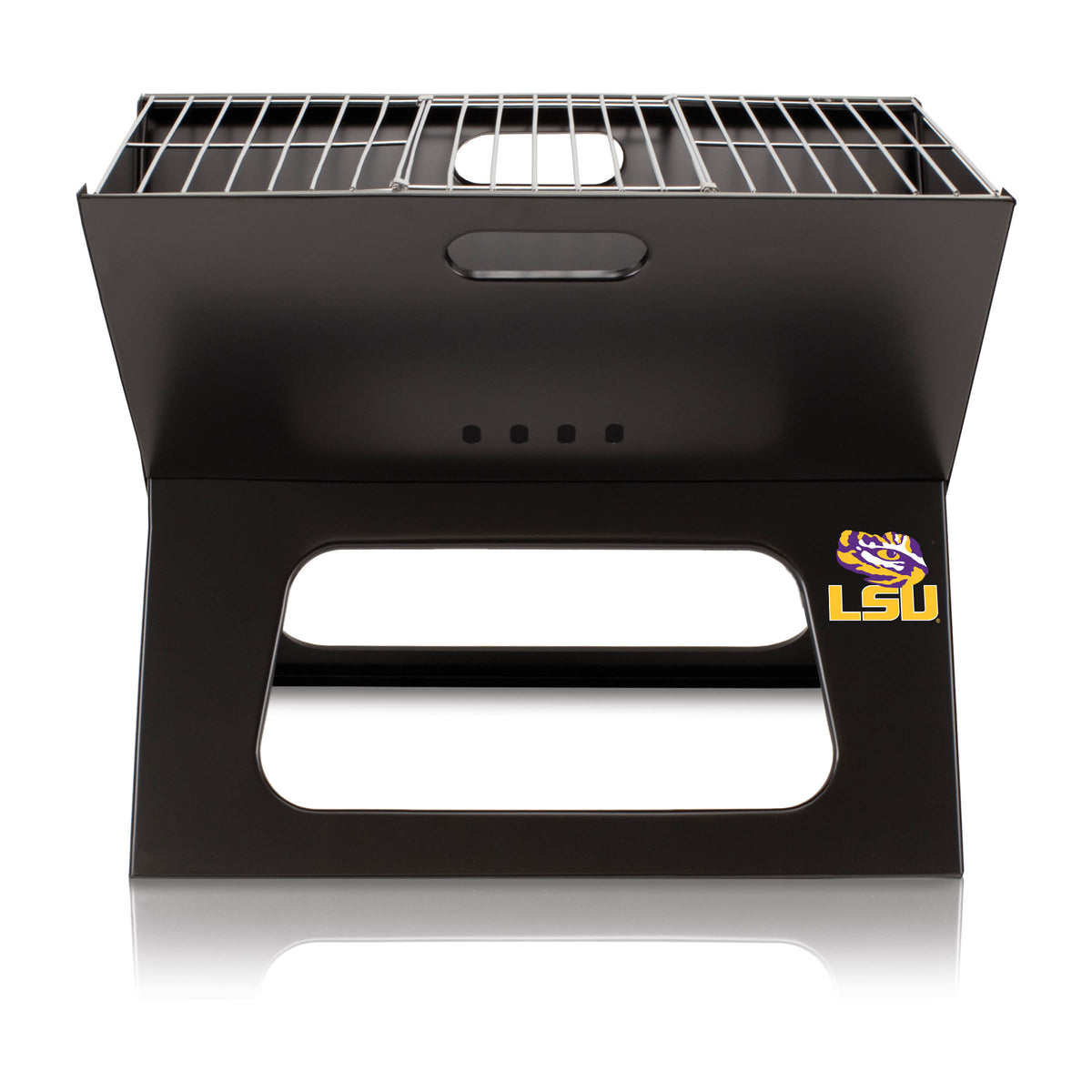 LSU Tigers Portable Charcoal BBQ Grill