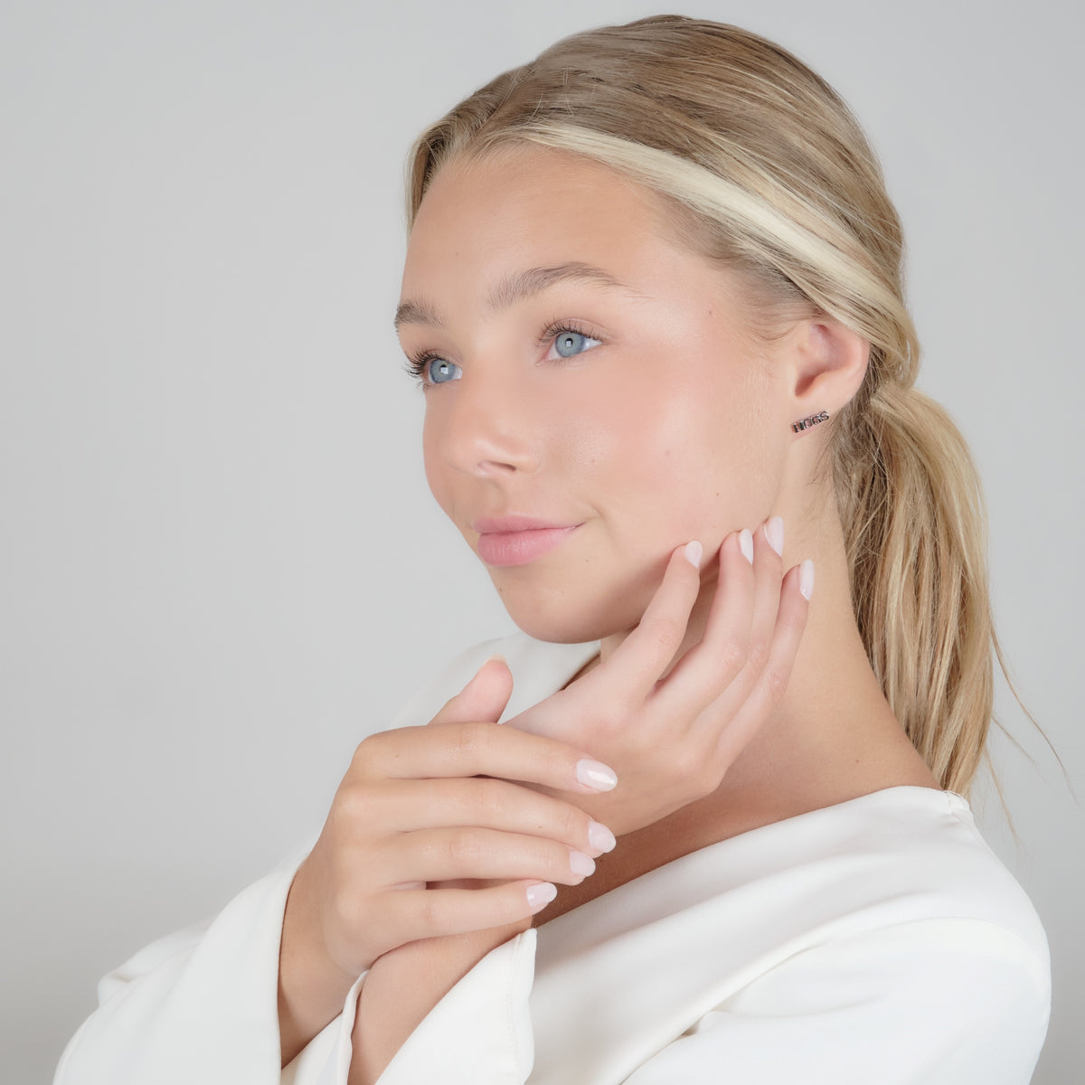 Arkansas Razorbacks 'GO HOGS' Stud Earrings