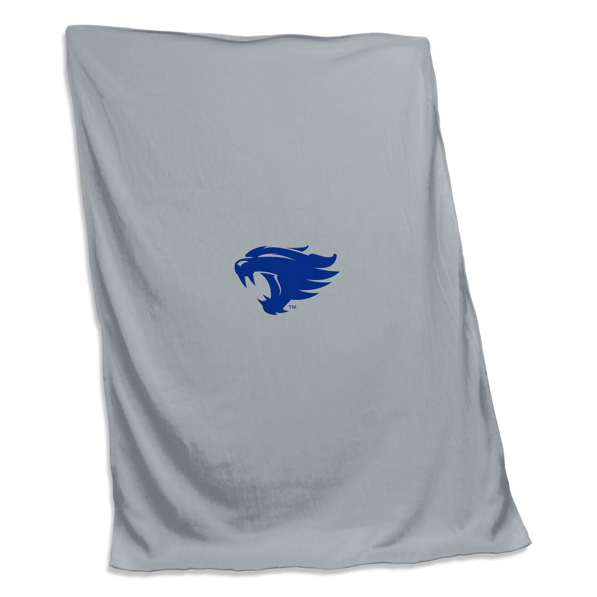 Kentucky Gray Cat Head Sweatshirt Blanket - Logo Brands