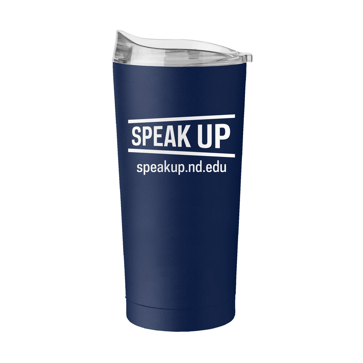 Speak Up - Notre Dame 20oz Powder Coat Tumbler