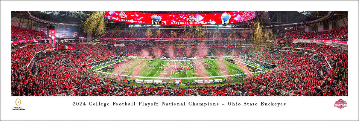 2024 CFP Champions, Ohio State - Unframed