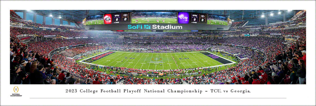 2023 CFP National Championship Game - Georgia vs TCU
