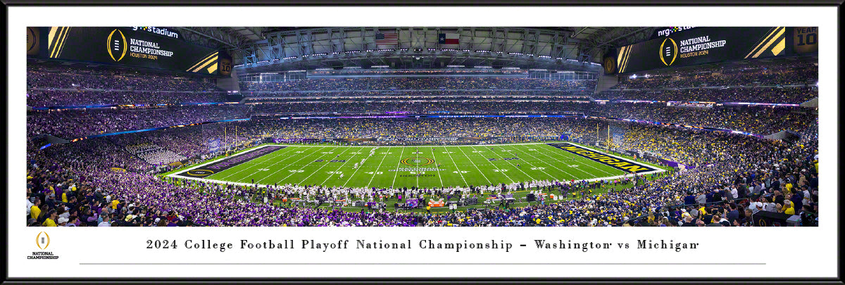 2024 CFP National Championship Game, Washington vs Michigan - Standard Frame