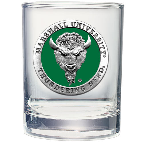 Marshall Thundering Herd Cocktail Glasses Set of 2