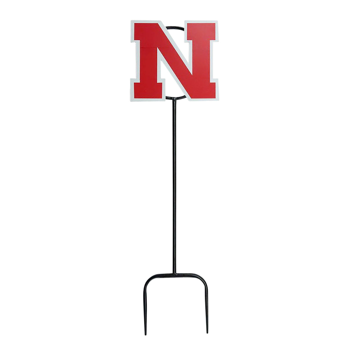 Nebraska Huskers Wrought Iron Yard Decor