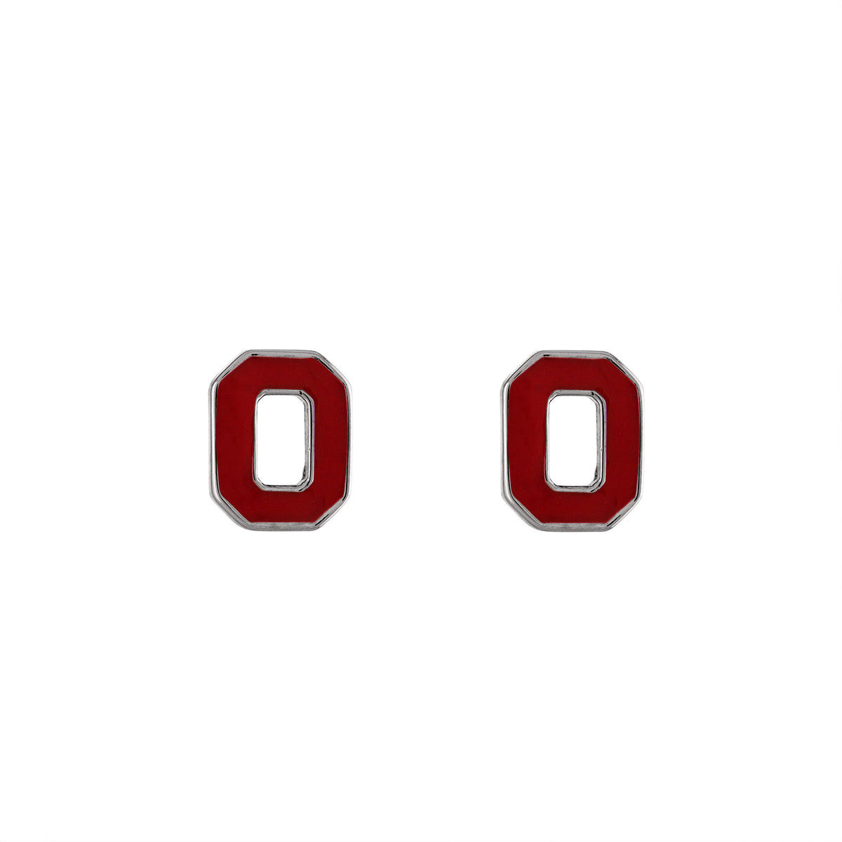 Ohio State Buckeyes Stainless Steel Stud Earrings