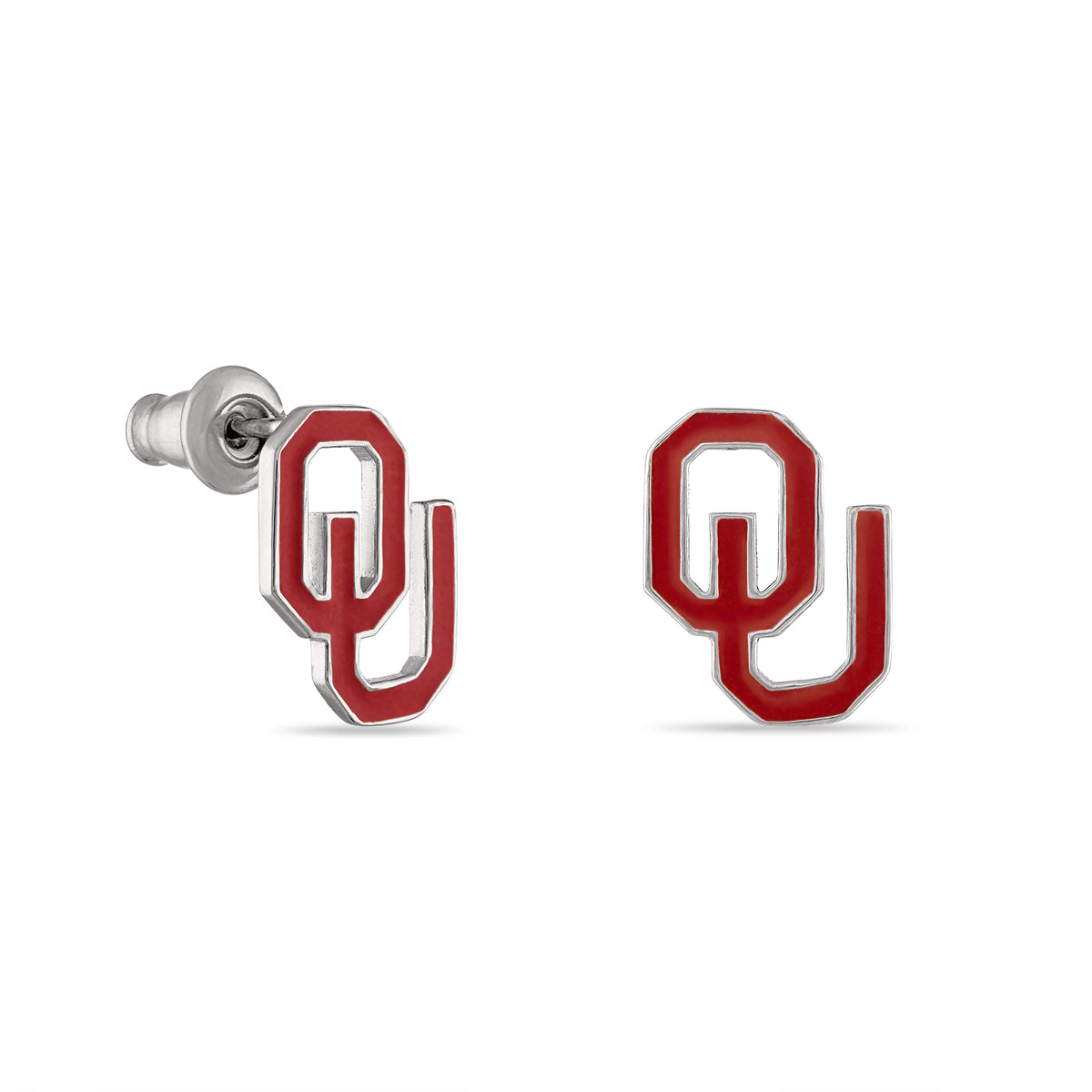 Oklahoma Sooners Stud Earrings