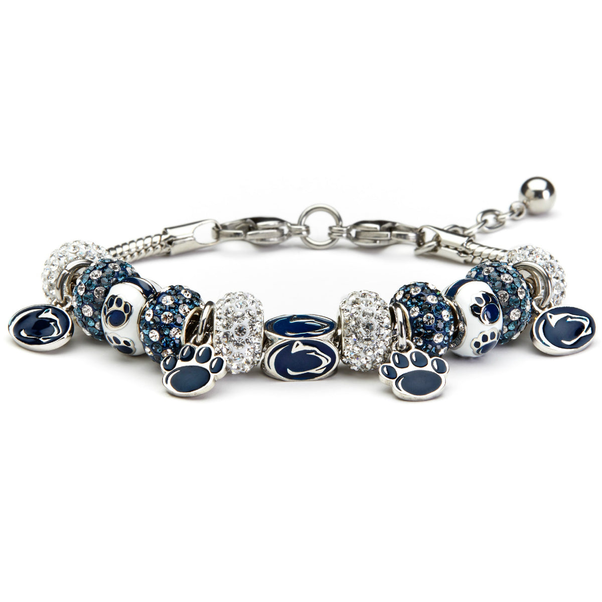 Penn State Nittany Lions Full Charm Bracelet