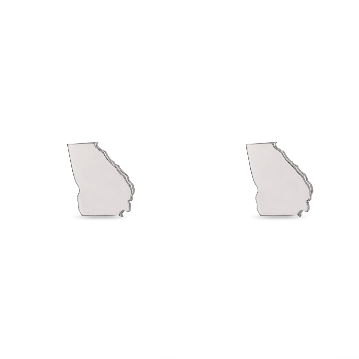 Georgia Bulldogs State Stud Earrings