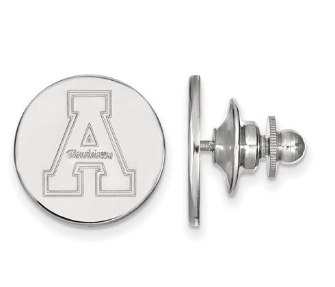 Appalachian State Mountaineers Mountaineers 10k White Gold Medium Pendant