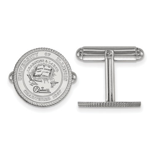 Georgia Bulldogs Sterling Silver Cufflinks