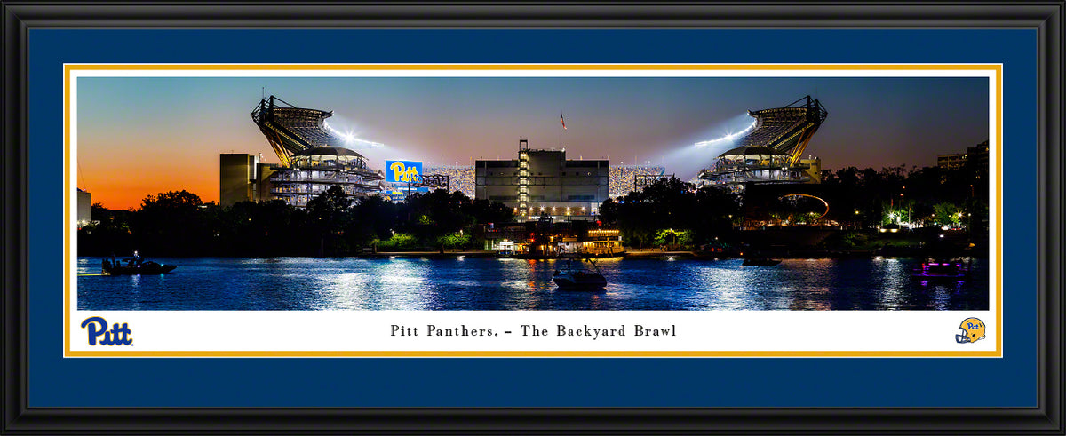 Pitt Panthers Football Stadium - Deluxe Frame
