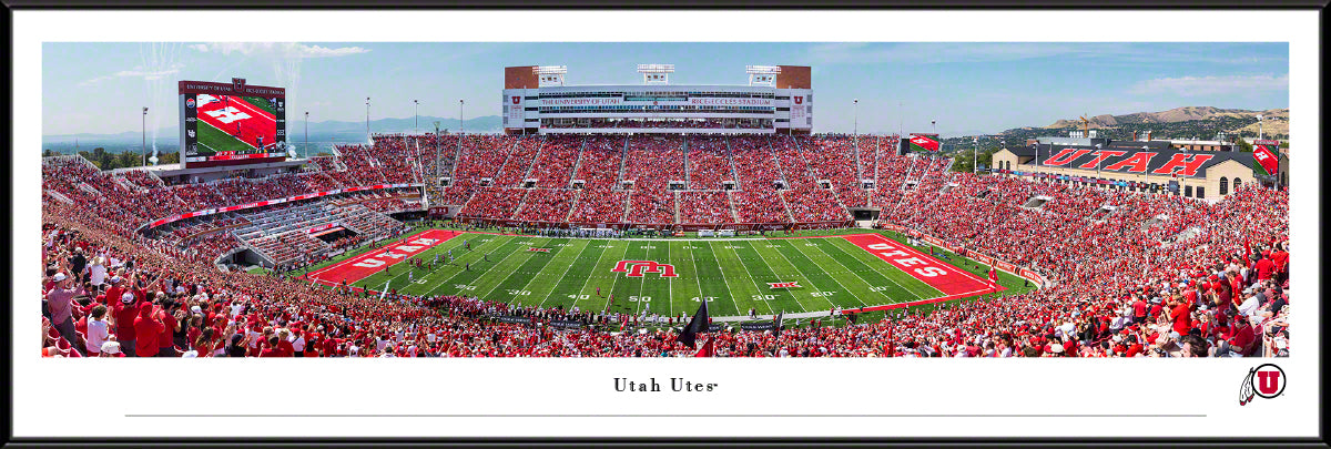 Utah Utes Football - Standard Frame