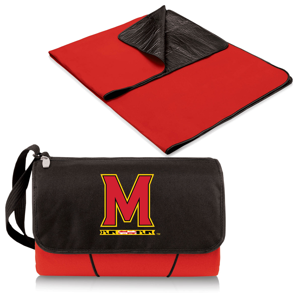Maryland Terrapins Outdoor Picnic Blanket and Tote