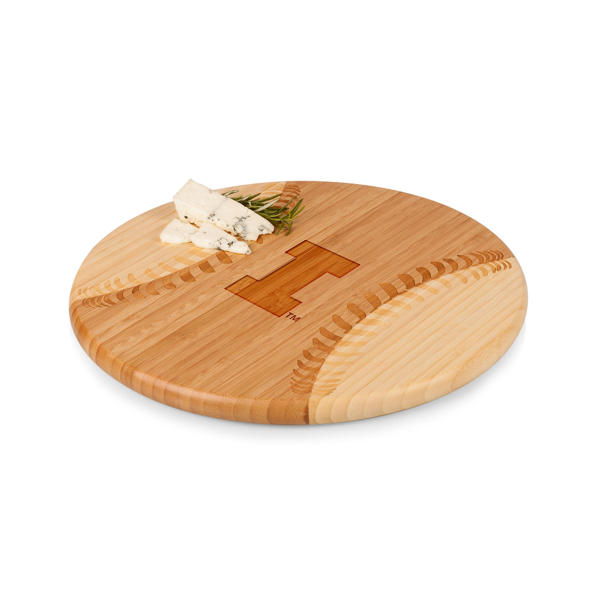 Illinois Fighting Illini Home Run! Baseball Cutting Board & Serving Tray