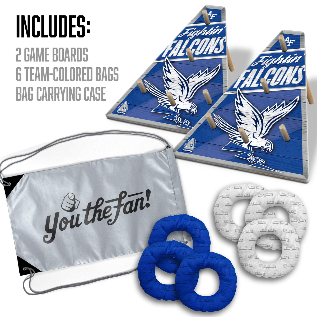 Air Force Academy Falcons Ring Bag Game