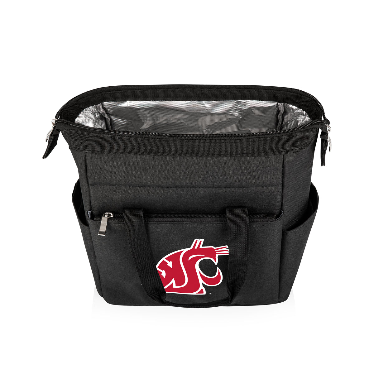 Washington State Cougars On The Go Lunch Bag Cooler - Black