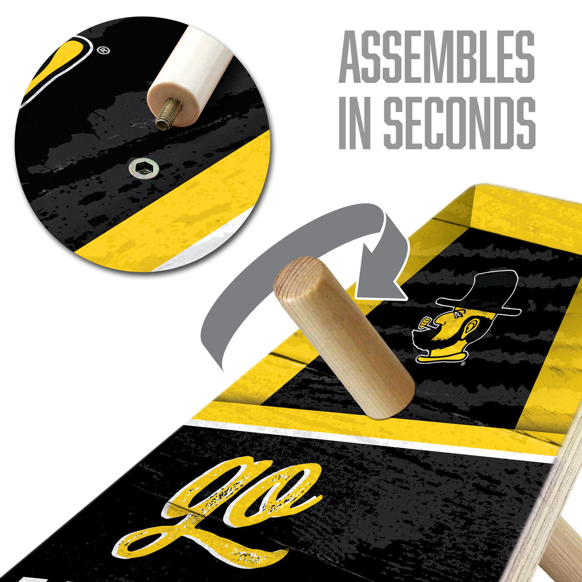 Appalachian State Mountaineers Ring Bag Game