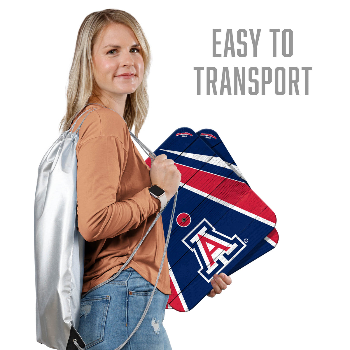 Arizona Wildcats Horseshoe Bag Game