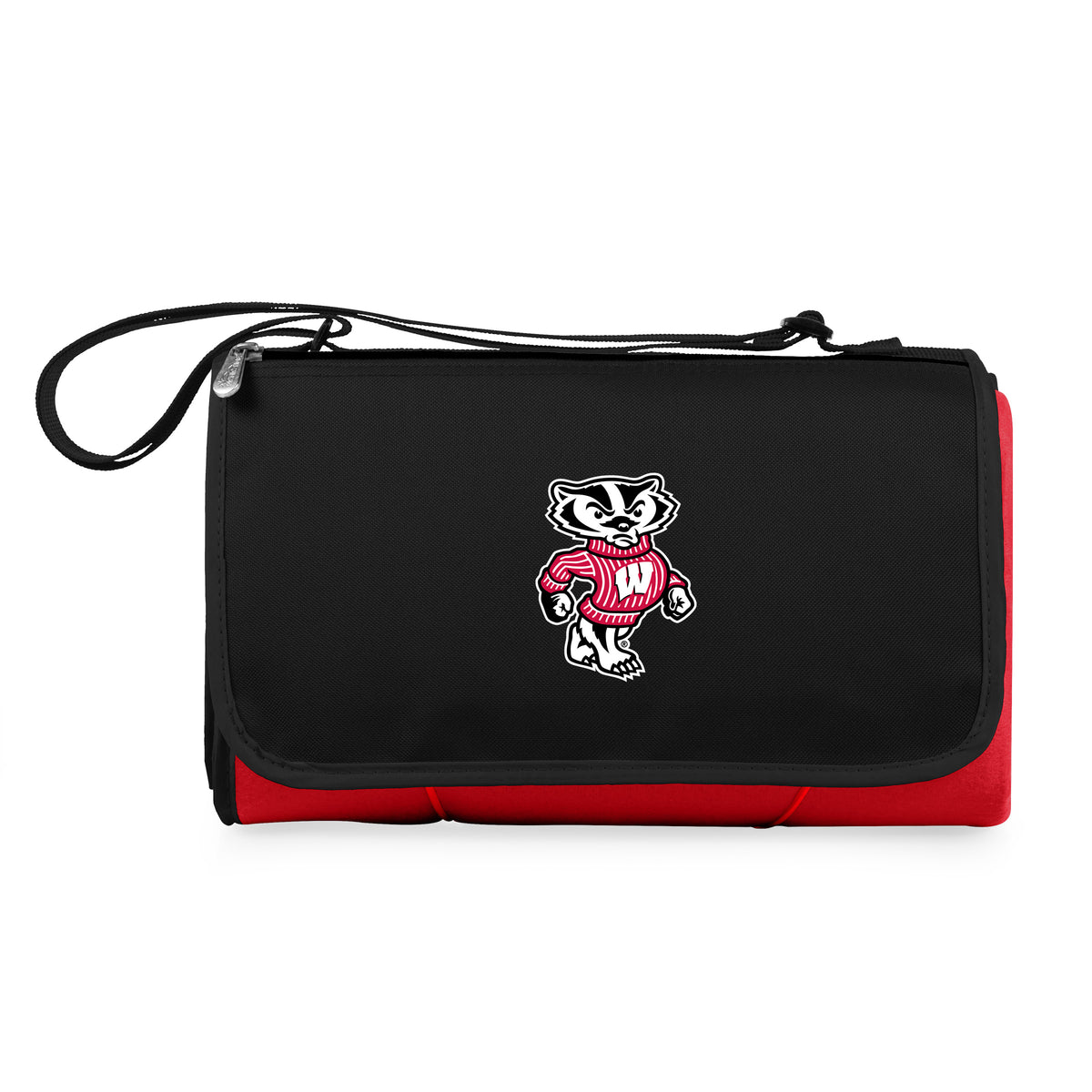 Wisconsin Badgers Outdoor Picnic Blanket and Tote