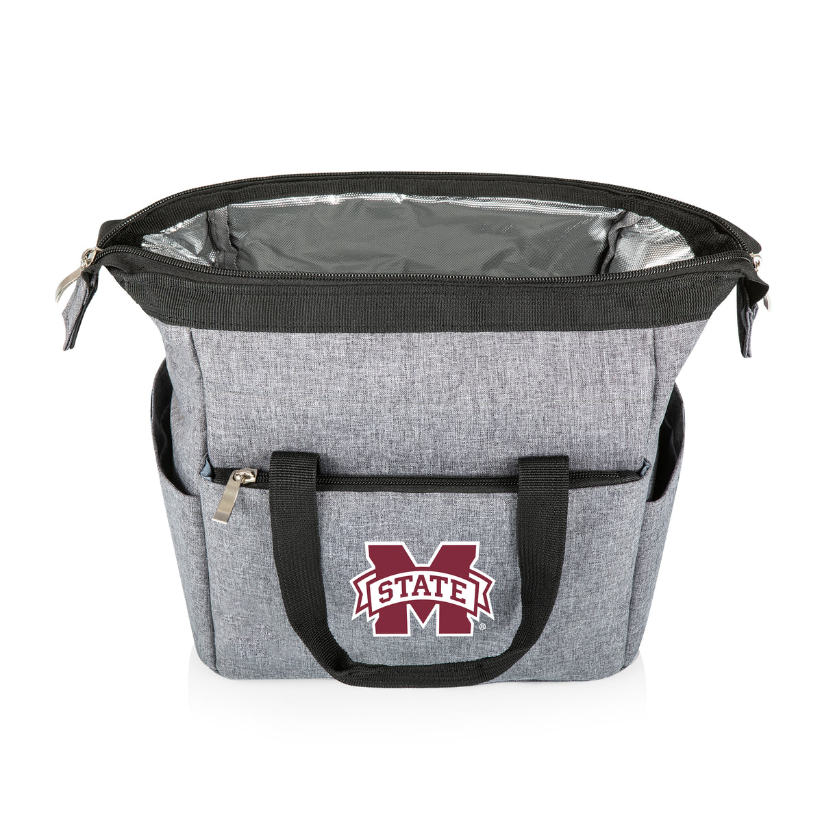 Mississippi State Bulldogs On The Go Lunch Bag Cooler - Gray
