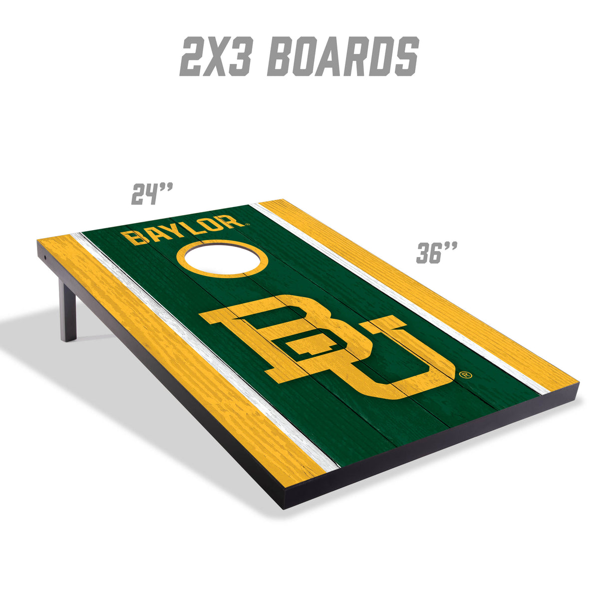 Baylor Bears 2x3 MDF Cornhole Game Set