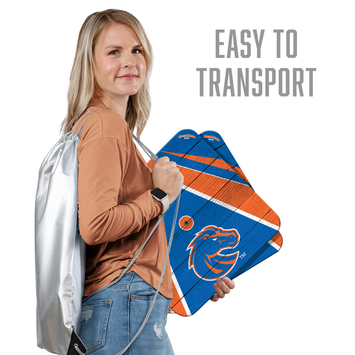 Boise State Broncos Horseshoe Bag Game