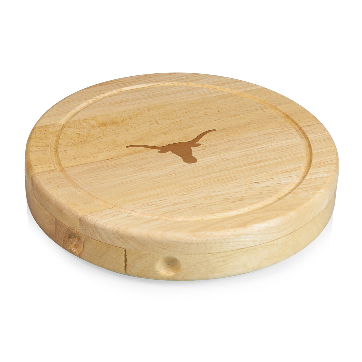 Texas Longhorns Brie Cheese Cutting Board & Tools Set