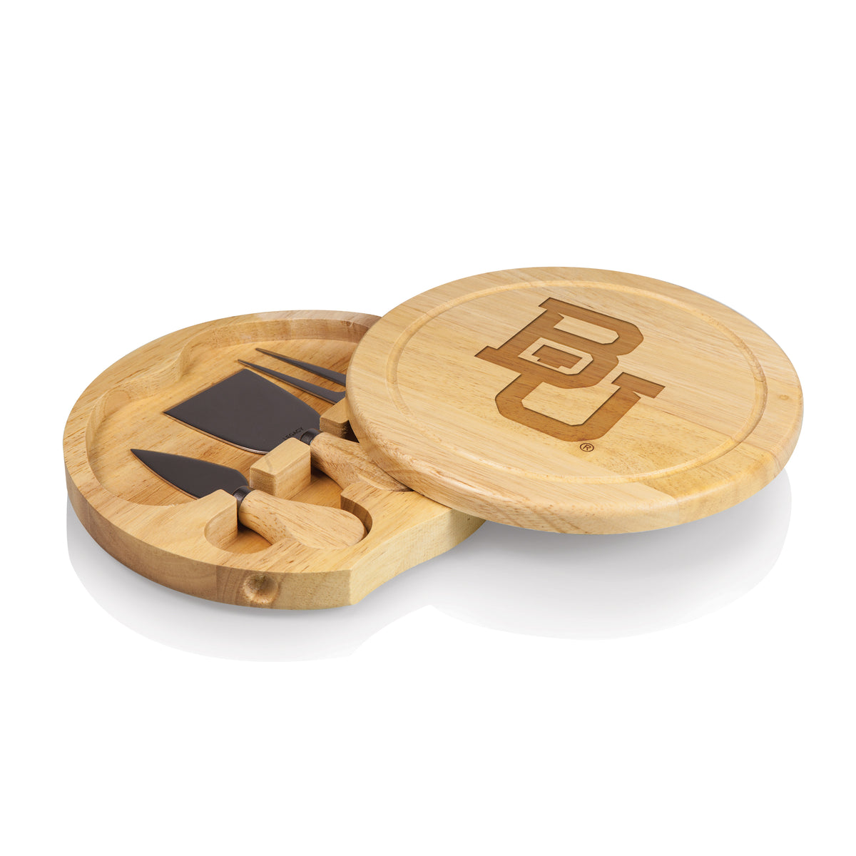 Baylor Bears Brie Cheese Cutting Board & Tools Set