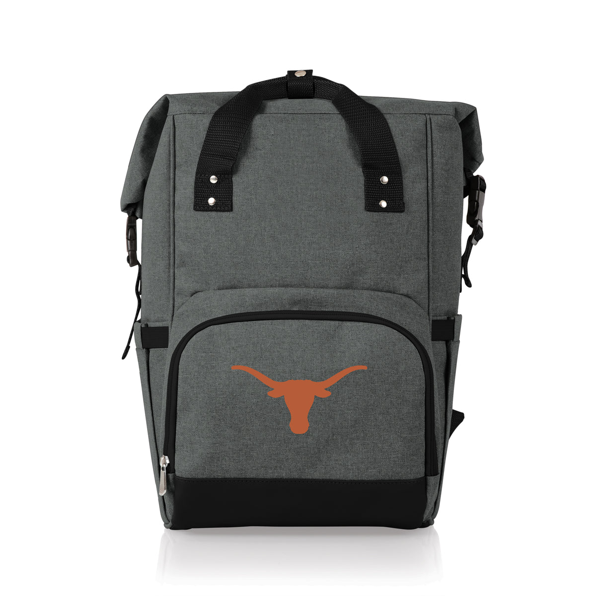 Texas Longhorns On The Go Roll-Top Backpack Cooler