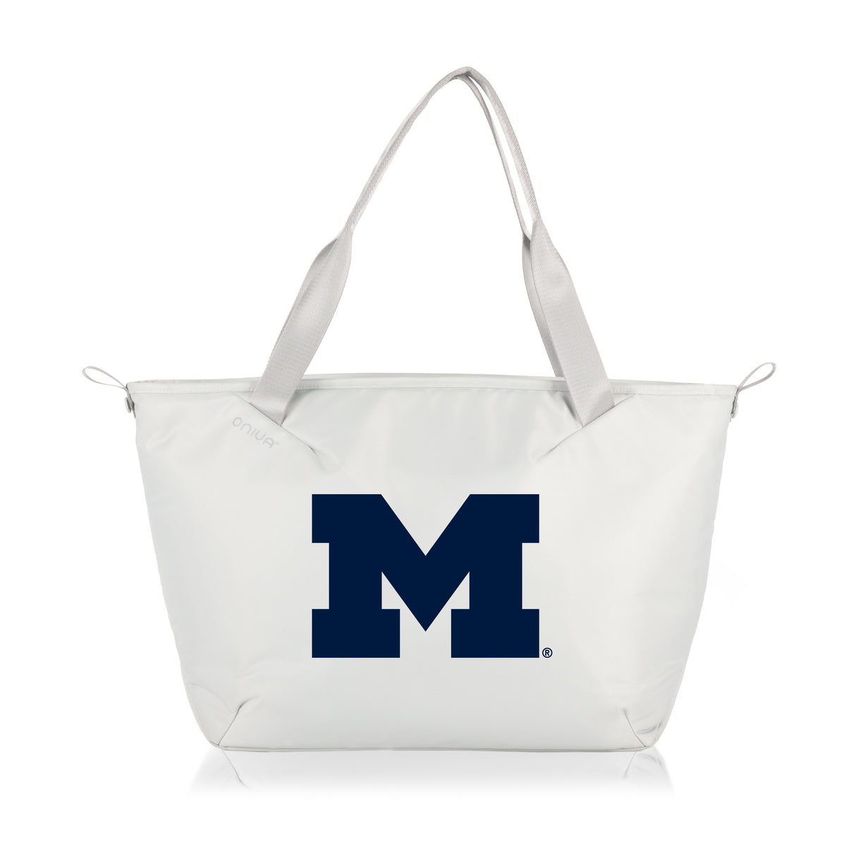Michigan Wolverines Eco-Friendly Cooler Tote Bag - White