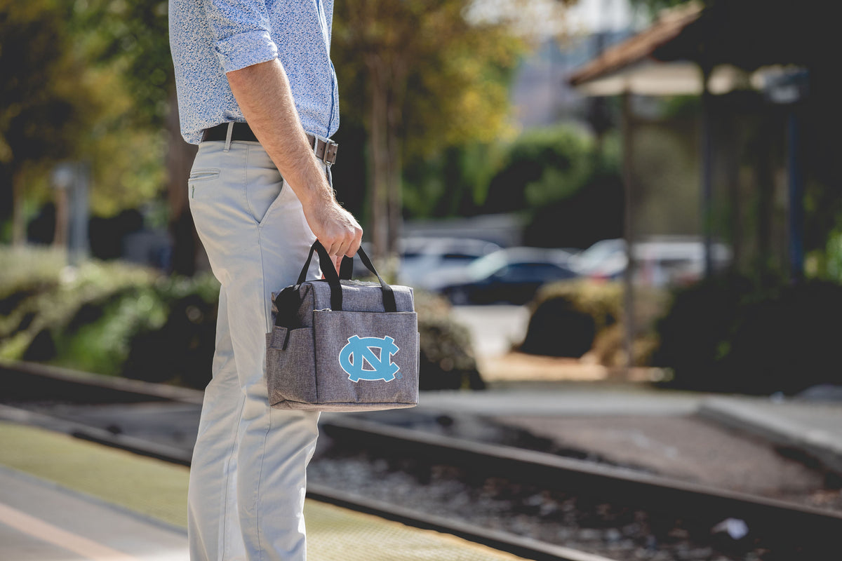 North Carolina Tar Heels On The Go Lunch Bag Cooler - Gray