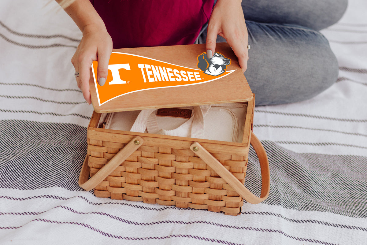 Tennessee Volunteers Poppy Personal Picnic Basket