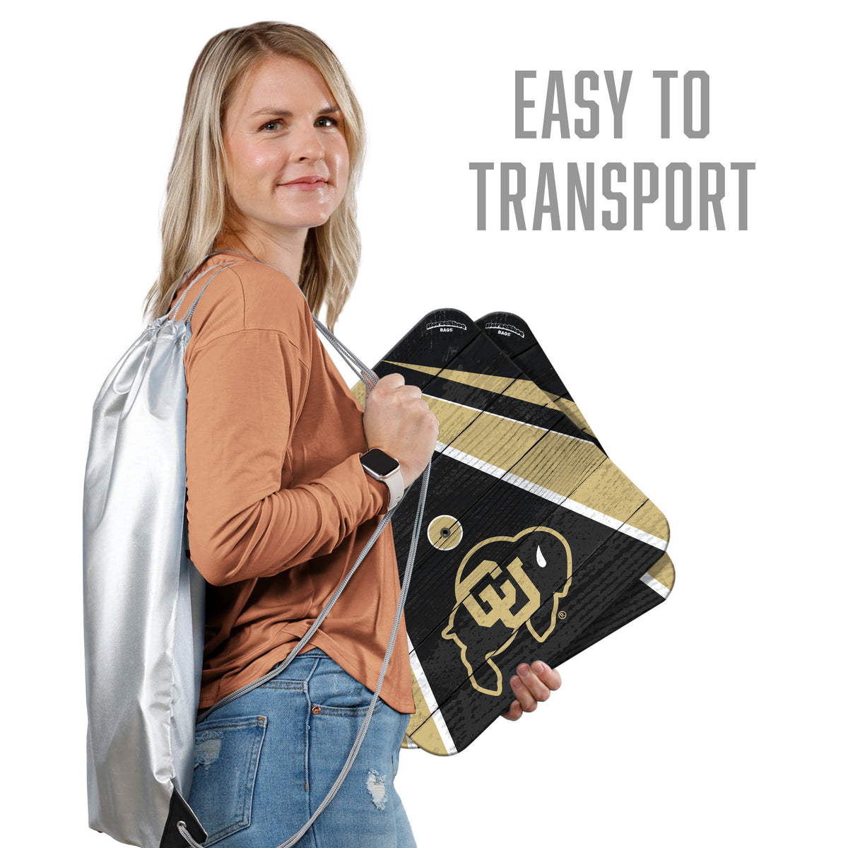 Colorado Buffaloes Horseshoe Bag Game
