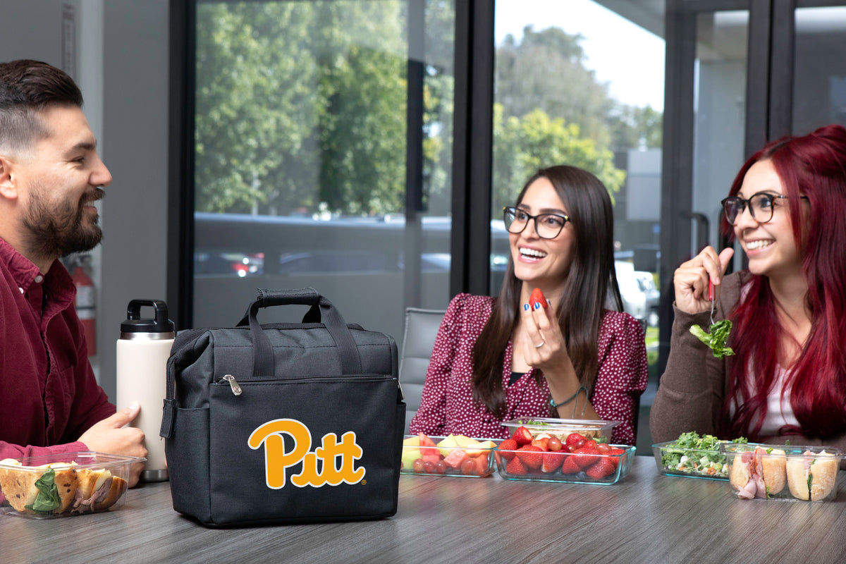 Pittsburgh Panthers On The Go Lunch Bag Cooler - Black