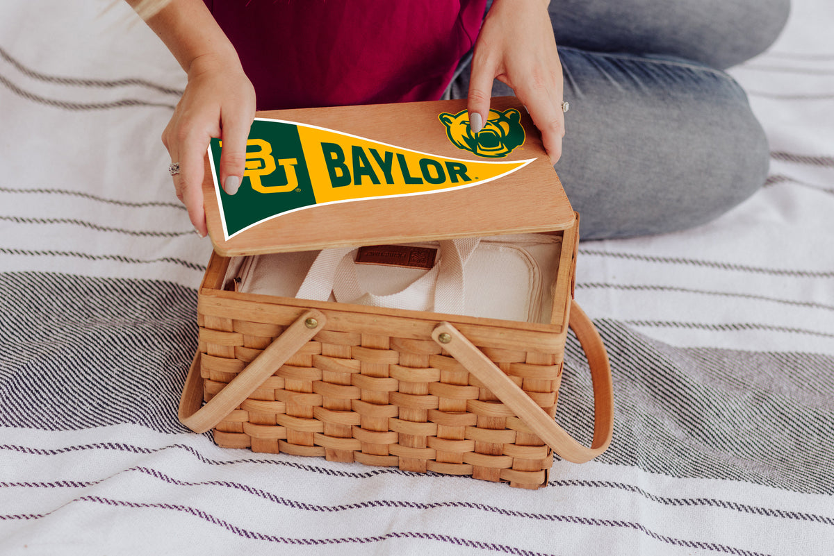 Baylor Bears Poppy Personal Picnic Basket