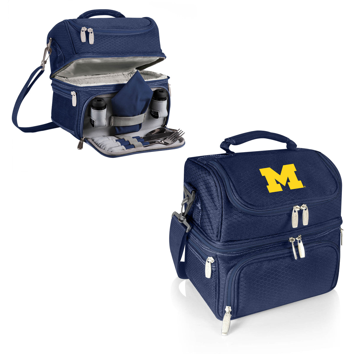 Michigan Wolverines Pranzo Lunch Cooler Bag - Blue