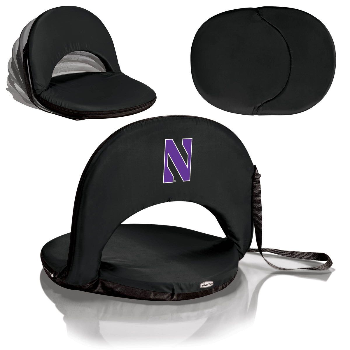 Northwestern Wildcats Portable Reclining Seat