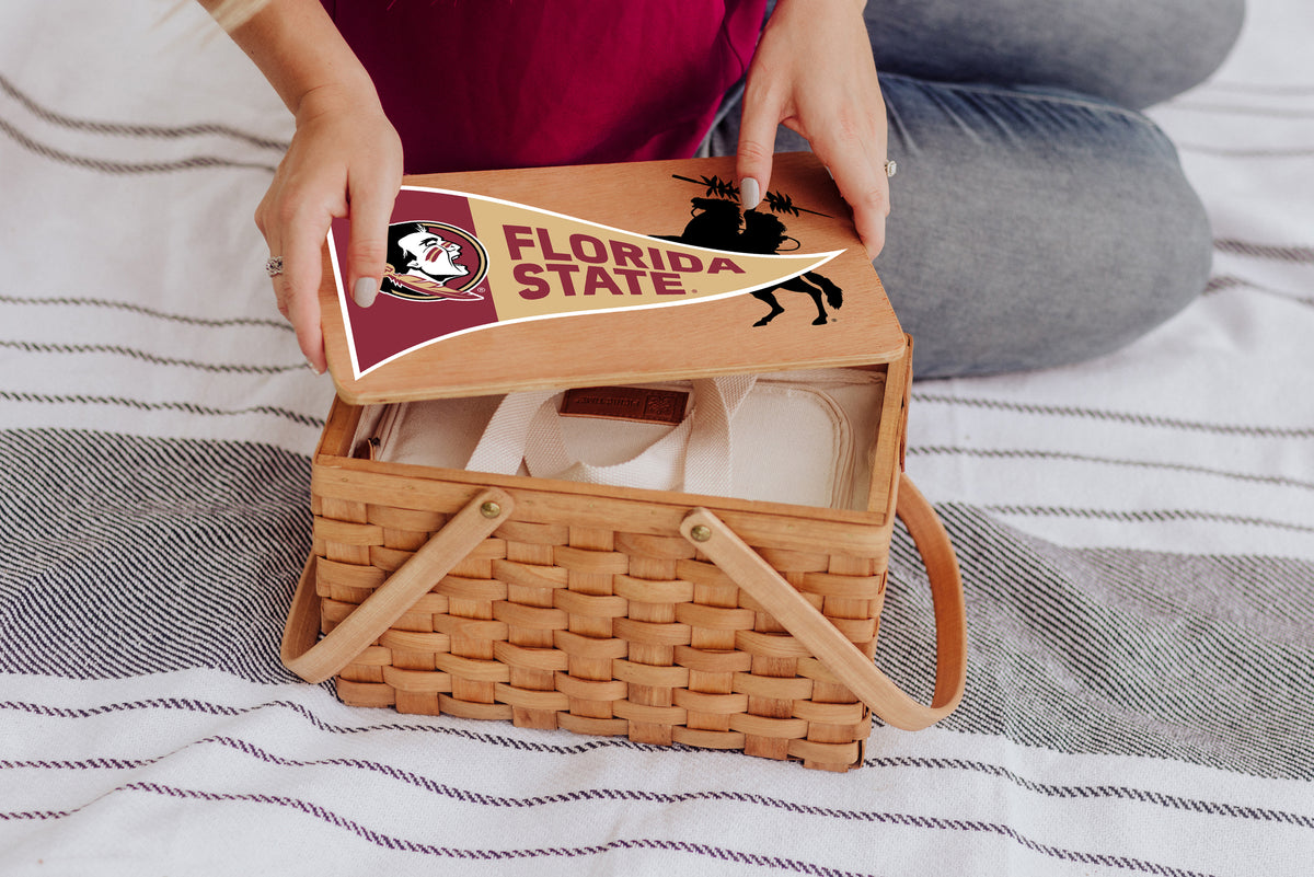 FSU Seminoles Poppy Personal Picnic Basket