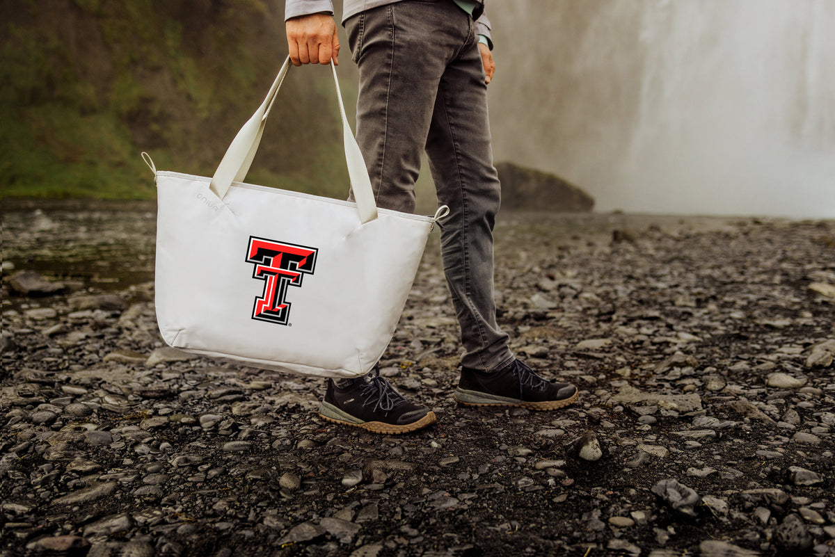 Texas Tech Red Raiders Eco-Friendly Cooler Tote Bag - White