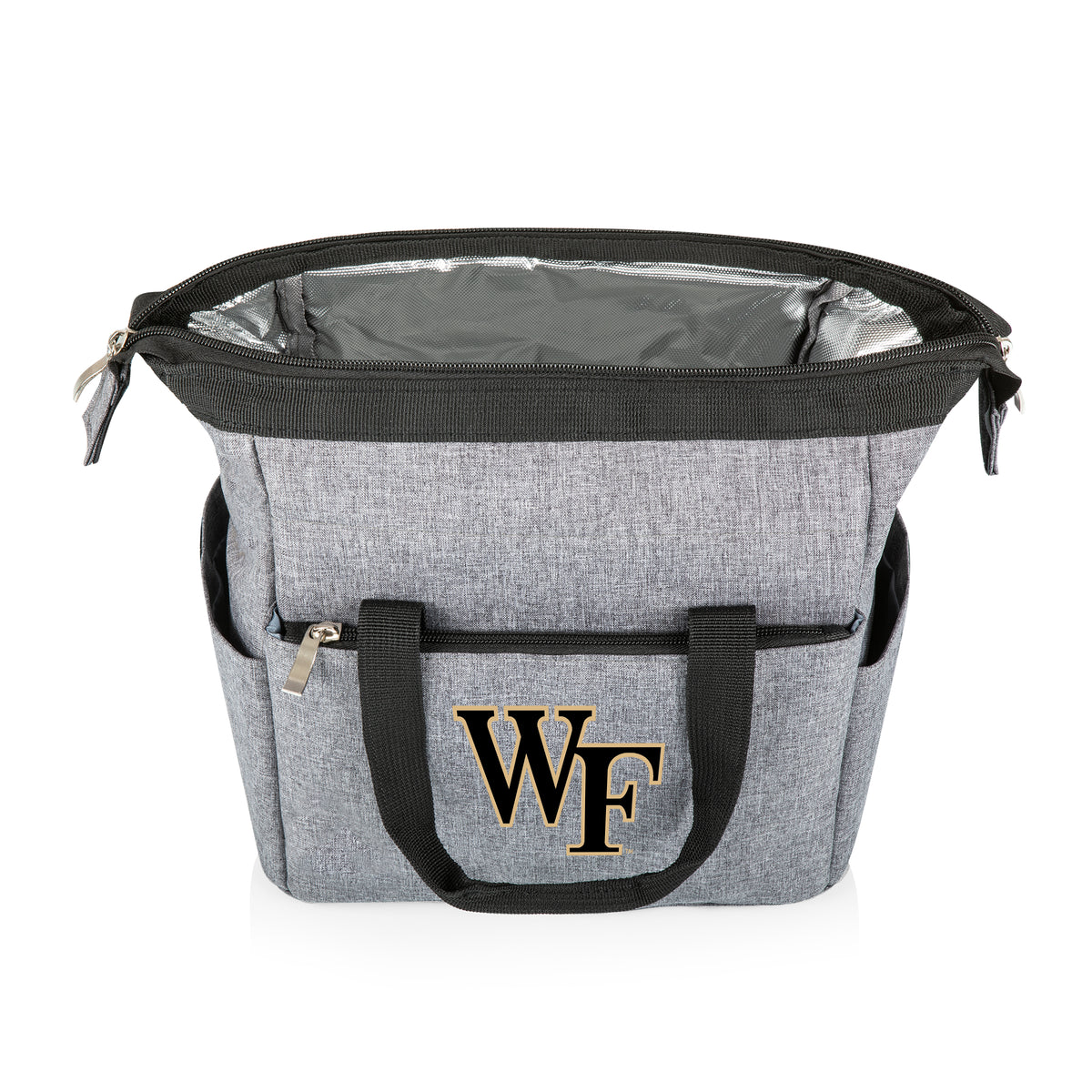 Wake Forest Demon Deacons On The Go Lunch Bag Cooler - Gray