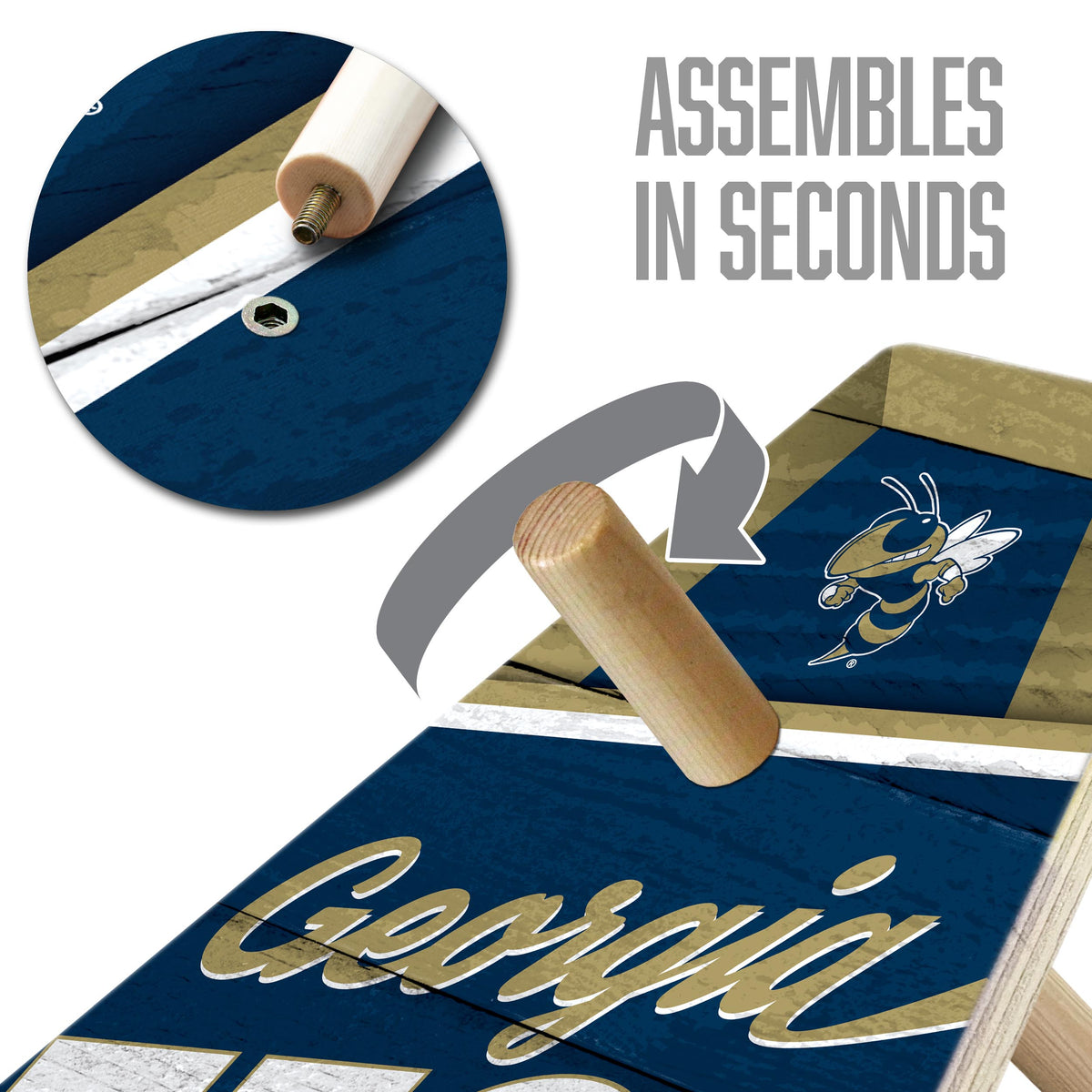 Georgia Tech Yellow Jackets Ring Bag Game
